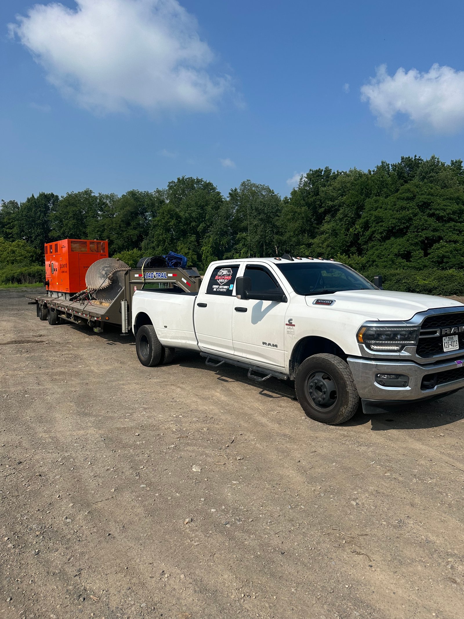 Oversize load delivery